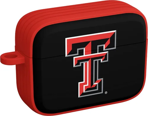 Vista 5 de Affinity Bands Texas Tech Red Raiders HDX - Funda compatible con Apple AirPods Pro 1 y 2 (clásico)