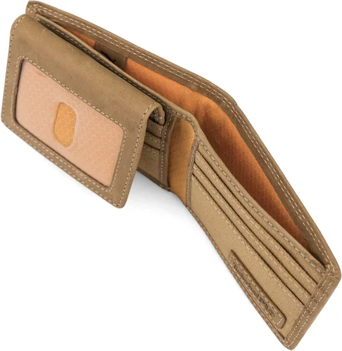 Vista 6 de Timberland PRO Men's Leather RFID Wallet with Removable Flip Pocket Card Carrier