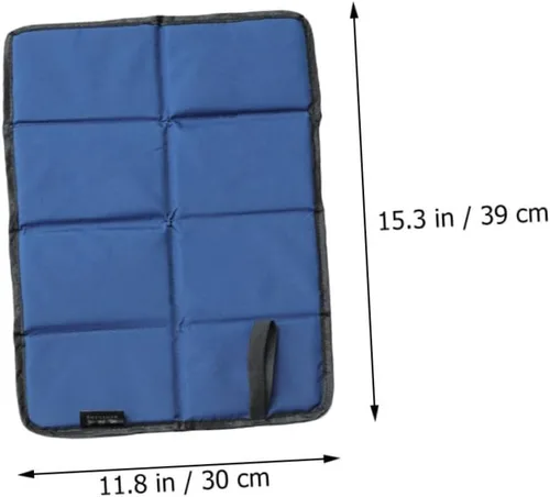 Vista 9 de Kisangel 4 alfombrillas plegables para asiento de pícnic, para exteriores, ligeras y lavables, para acampar, parques, playas y viajes familiares
