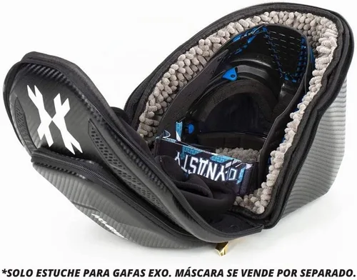 Vista 2 de HK Army Estuche para gafas Exo - Fibra de carbono negra