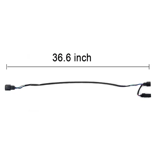 Vista 6 de Arnés de cableado de desconexión rápida Tour Pack CD-TP-QD-14 compatible con Harley Davidson Tour Pak 2014-2022