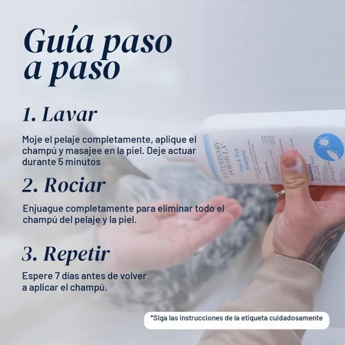 Vista 4 de Veterinary Formula Champú para pulgas y garrapatas para perros y gatos, 16