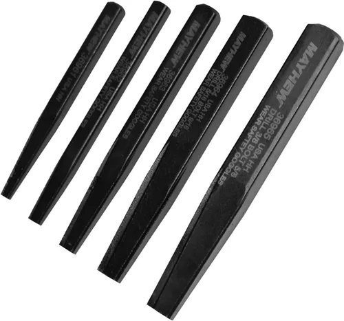 Vista 2 de Mayhew Pro 37331 - Juego de extractores de tornillos, 4 piezas