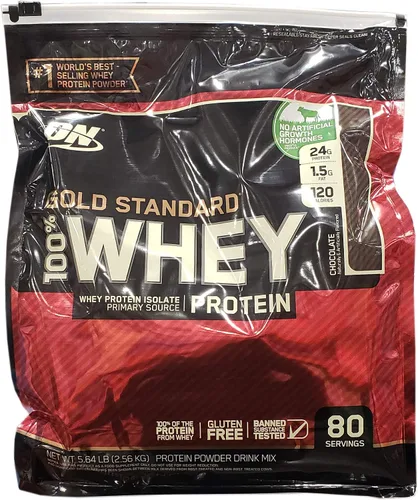 Vista 3 de Optimum Nutrition 100 Whey Gold Standard Whey Protein - Chocolate Malt 5.15 lb