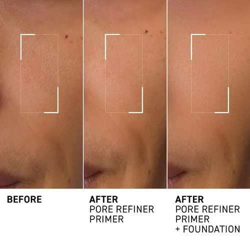 Vista 2 de Dr. Brandt Pores No More, imprimación refinadora de poros, minimiza instantáneamente la apariencia de los poros, absorbe el aceite y matifica