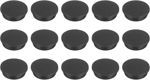 Vista 116 de MECCANIXITY - Tapones de silicona en forma de T (26mm, 1 pulgada de diámetro), color negro