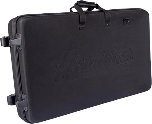 Vista 4 de Headliner Funda rígida de EVA moldeada ligera Pro-Fit con ruedas compatible con AlphaTheta XDJ-AZ Sistema DJ todo en uno Negro