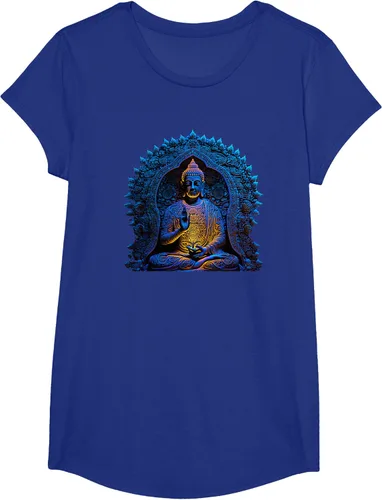 Vista 68 de Estatua de Buda Yoga Budismo Zen Buddhism Meditation T-Shirt Negro