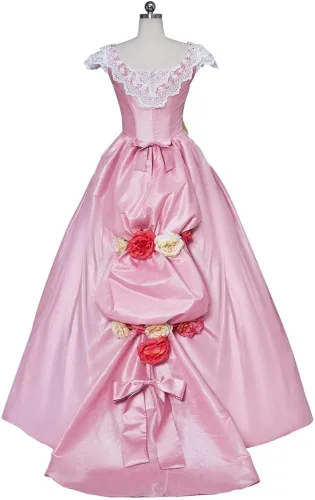 Vista 3 de CosplayDiy Disfraz de cosplay de Christine Daae de The Phantom of the Opera