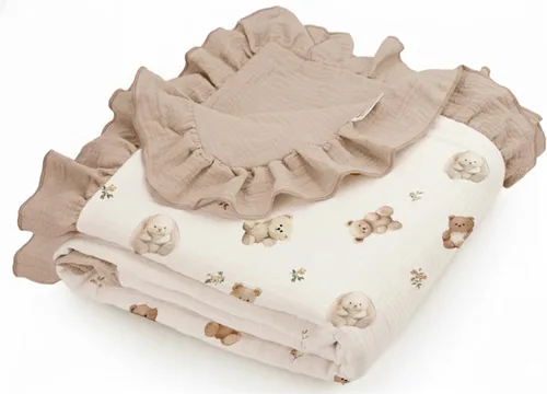 Vista 33 de meowcards Mantas de muselina para envolver al bebé, esenciales unisex para bebés niños y niñas, tamaño grande 47 x 47 pulgadas, mantas de recepción