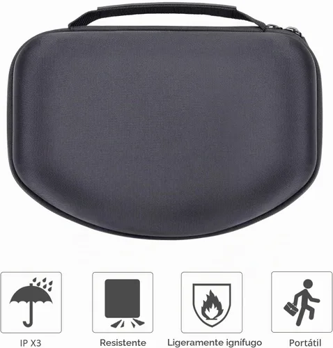 Vista 5 de co2CREA Reemplazo de estuche de viaje duro para pieza facial reutilizable 3M