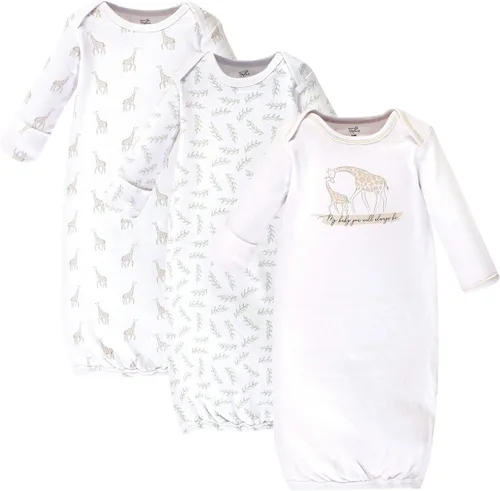 Vista 52 de Touched by Nature - Camisones unisex de algodón orgánico para bebé