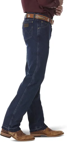 Vista 3 de Wrangler Vaqueros de corte vaquero de alta calidad para hombre que absorbe la comodidad