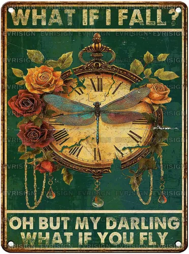 Vista 17 de Letreros vintage de lata de pollo para Coop Retro Garden Letrero de metal Granja Jardinería Girl Poster I Just Want To Work In My Garden And Hang