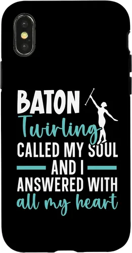 Vista 4 de Funda para iPhone 14 Baton Twirling Gymnastics Majorette Baton Twirler