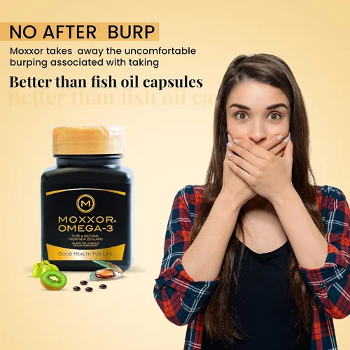 Vista 3 de Aceite de mejillón con labios verdes de Nueva Zelanda Omega 3, tapa suave para apoyo articular y movilidad, apoyo cardíaco e inmunológico, sin