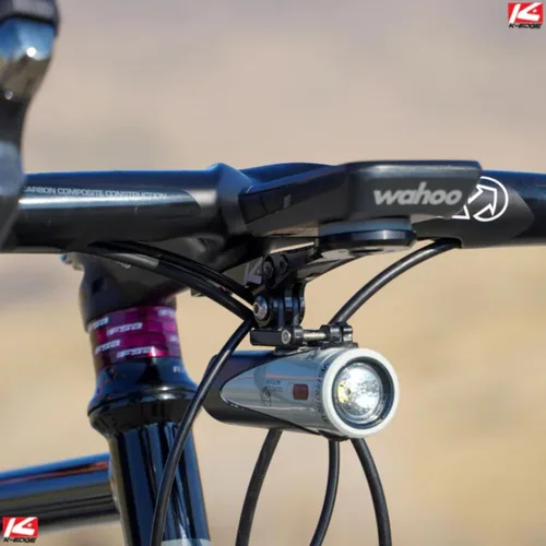 Vista 5 de K-Edge Sistema de manillar integrado para computadora de bicicleta para dispositivos GPS Garmin Negro accesorios de ciclismo-electrónica