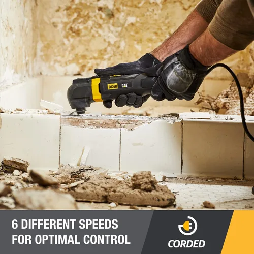 Vista 3 de Cat erpillar Cat® DX49U - Multiherramienta oscilante con cable 3.5 AMP