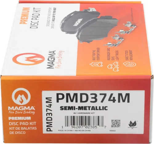 Vista 5 de MAGMA Premium PMD374M Pastillas de freno semimetálicas, traseras