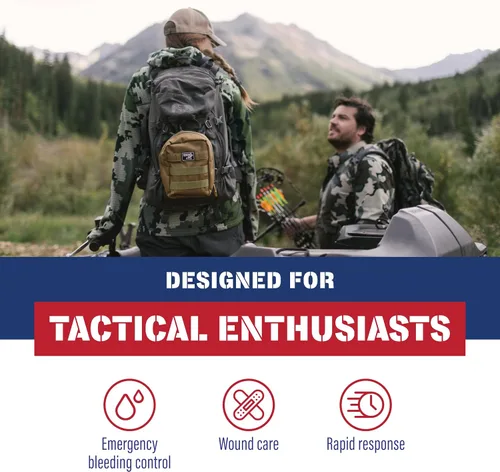 Vista 2 de Adventure Medical Molle Bag Trauma Kit 1.0 (bolsa caqui)