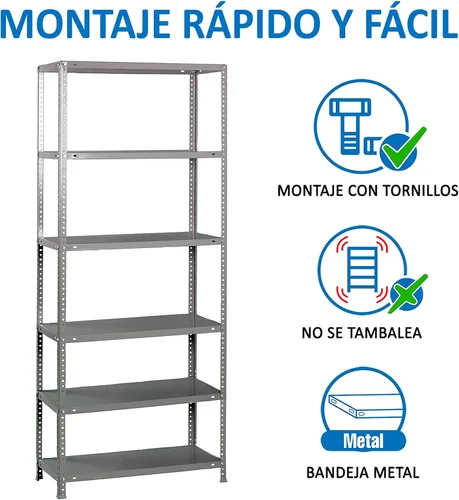Vista 6 de KIT COMFORT PLUS 6/400 GRIS
