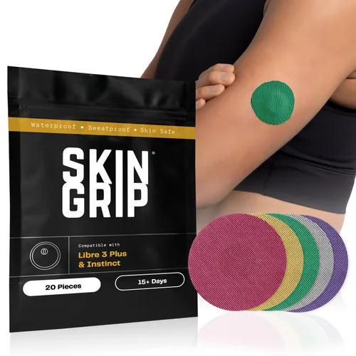 Vista 14 de Skin Grip Parches adhesivos pequeños Freestyle Libre 3 e Instinct CGM