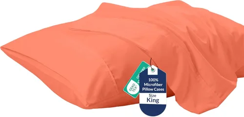 Vista 57 de Royale Linens Juego de 2 fundas de almohada Queen – Fundas de almohada de cama – 20 x 30 pulgadas – Fundas de almohada negras – 1800 microfibra