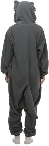 Vista 3 de Pijamas de animales para adultos, disfraz de cosplay, ropa de dormir de Halloween