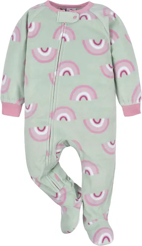 Vista 3 de Gerber Pijama de forro polar resistente al fuego, para niña pequeña, 2