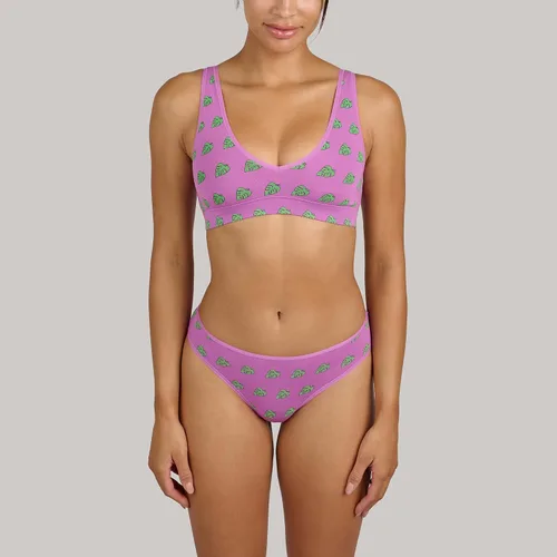 Vista 4 de MeUndies Bikini de algodón elástico para mujer - Bragas cómodas - Tela exclusiva de Tienda