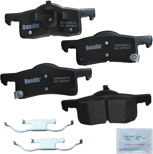Vista 225 de Bendix Priority1 CFC154 - Juego de pastillas de freno de disco para Avanti II, Century, LeSabre, Regal, Riviera, chasis comercial, DeVille