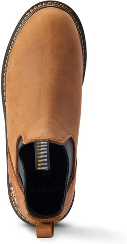 Vista 4 de ARIAT womens Rebar Wedge Chelsea Waterproof Work Boot