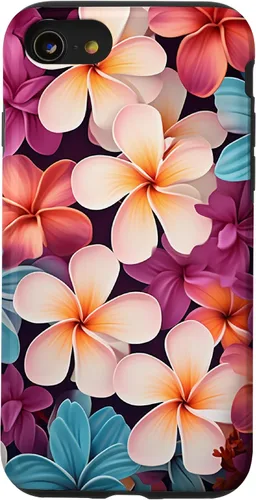Vista 18 de Plumeria Flower Pretty Garden Hawaii Case for iPhone 17