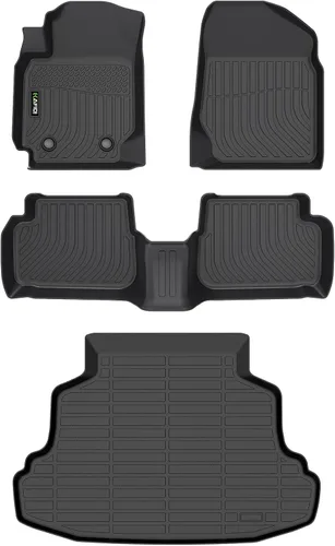 Vista 23 de Alfombrilla de maletero para todo tipo de clima para Mazda CX-30 2020-2025 2026, accesorios de maletero de auto de ajuste personalizado - Negro