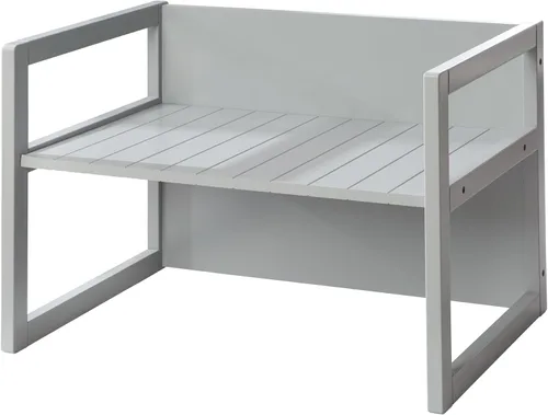 Vista 7 de Roba -Kids Country-Farmhouse: Silla infantil gris para niños