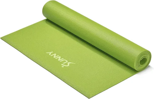 Vista 14 de Sunny Health & Fitness Alfombrilla de yoga antideslizante: duradera, antidesgarros, ligera, soporte acolchado para yoga, pilates, ejercicios
