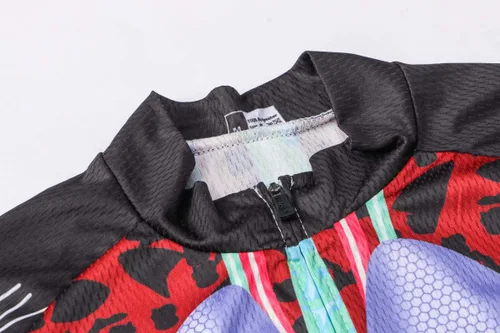 Vista 95 de Weimostar Hombre Ciclismo Jersey Manga Corta Bicicleta Ropa Multicolor Diamante