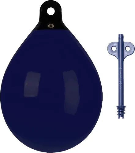 Vista 8 de Dan-Fender Guardabarros redondos de alta resistencia y boya marcadora – Parachoques de bola multiusos para barcos – Cuerda sólida que sostiene
