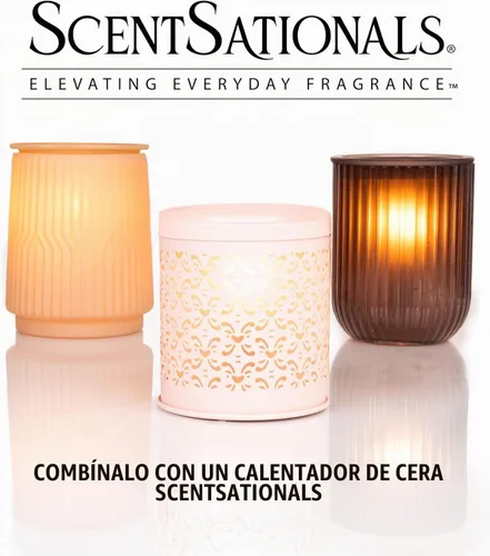 Vista 5 de ScentSationals Cera perfumada de néctar de madreselva para derretir 10 onzas (24 cubos) Fragancia de madreselva, enredaderas verdes y flor