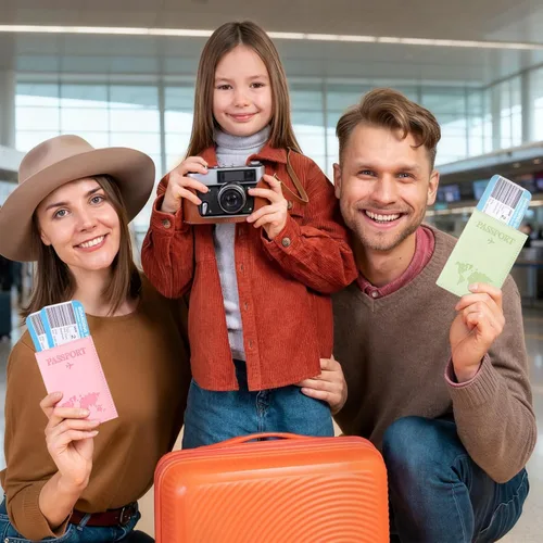 Vista 5 de 3 soportes para pasaporte para viajes, funda de pasaporte familiar, soporte para libro de pasaporte con rosa, negro y verde para tarjeta de crédito