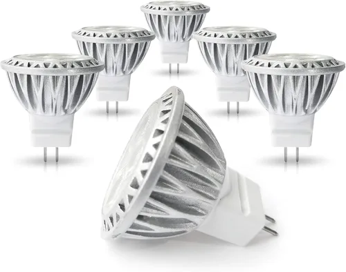 Vista 9 de ALIDE Bombillas LED MR16 de 15 grados, ángulo de haz estrecho de 15°, GU5.3 20 W 35 W equivalente a halógeno, 5 W, 450 lúmenes, 2700 K, blanco