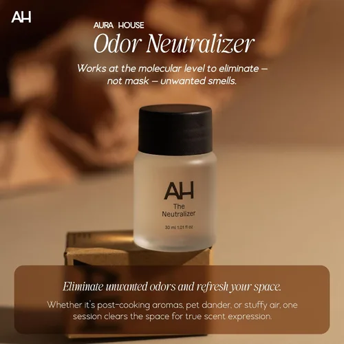 Vista 5 de Aura House Ultimate - Difusor inteligente Bluetooth de aire frío con aceites aromáticos, limpiador y neutralizador, sistema completo y sin esfuerzo