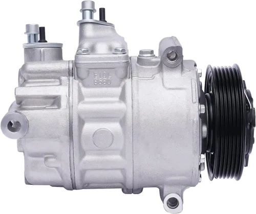 Vista 5 de Compresor de A/C para Audi A3 2005-2015 VW Golf Jetta Passat 1K0820859F 2006-2013 +Embrague