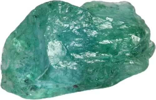 Vista 4 de GEMHUB Natural Rough Green Emerald Loose Gemstone Certified Raw Uncut Emerald Stone for Collection Jewelry Making and Lapidary Use