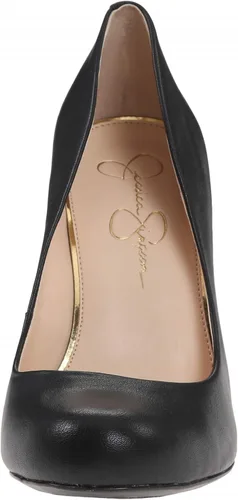 Vista 2 de Jessica Simpson Calie - Zapatos de tacón clásico con punta redonda para mujer