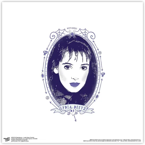 Vista 9 de Trends International Gallery Pops Beetlejuice - Póster de pared con retrato Lydia Deetz, 12.00 x 12.00 pulgadas, versión de marco negro
