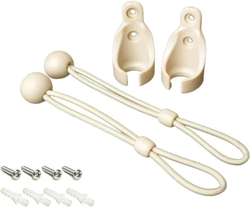 Vista 9 de Coolaroo - Kit de amarre de persianas enrollables para exteriores Coolaroo, persianas enrollables para exteriores e interiores y cubiertas de Marrón