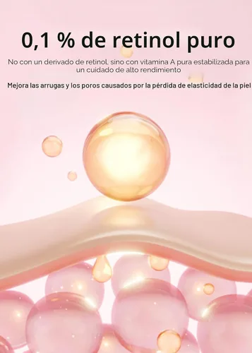 Vista 3 de celimax The Vita A Retinol Shot Suero Tensor con retinol puro de vitamina A, péptido, minimizador de poros, arrugas y líneas finas, piel más