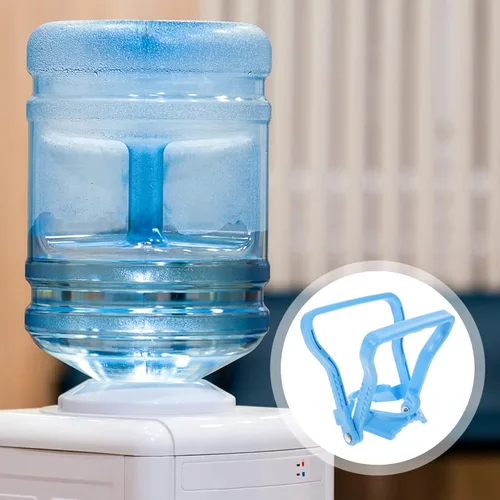 Vista 2 de DOITOOL 4 piezas de botella de agua con mango de botella de agua elevador de botellas de agua con asa Elevadores de cubo de agua para botella