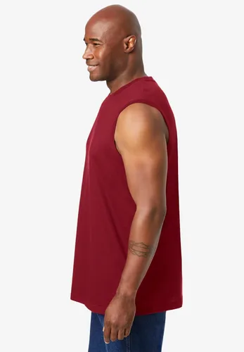 Vista 5 de KingSize - Camiseta para hombre (talla grande, alta y ligera)